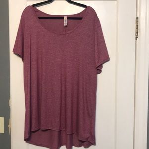 LuLaRoe Perfect 3xl raspberry color